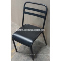 Chaise de banquet de style industriel